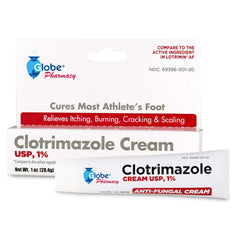 GLOBE Pharmacy Clotrimazole 1% Cream 1 OZ