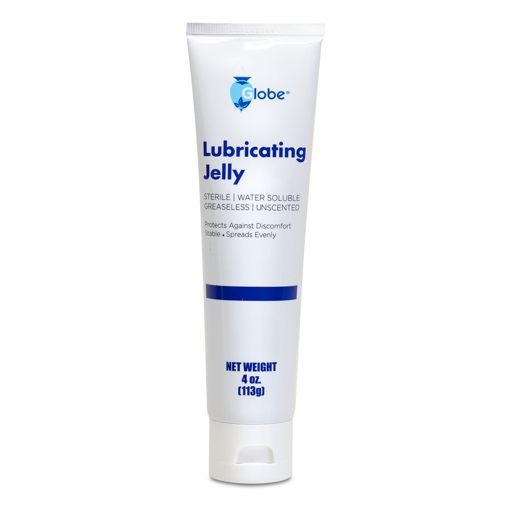 Globe Sterile Lubricating Jelly, 4fl Oz Tube Box of 12, Water Soluble, TriSelfcare by Trifecta Pharmaceuticals Globe Sterile Lubricating Jelly, 4fl Oz Tube Box of 12, Water Soluble, TriSelfcare by Trifecta Pharmaceuticals