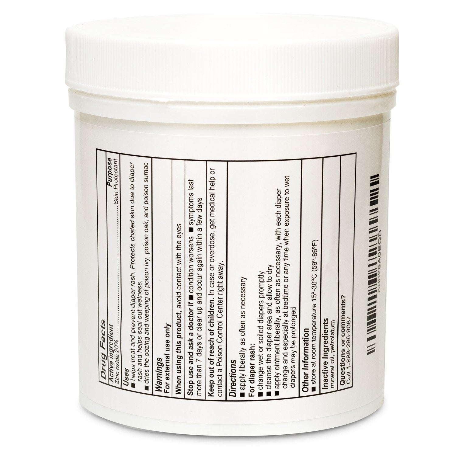 Zinc Oxide Ointment 16oz Jar